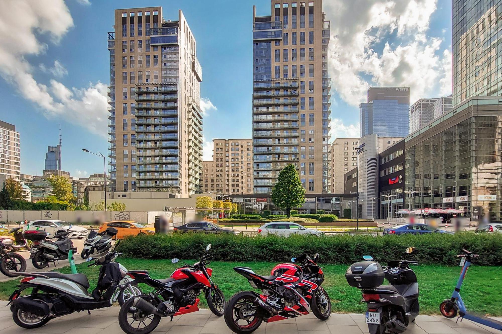 Lumina Apart With Balcony Platinum Tower Warsaw Exterior photo
